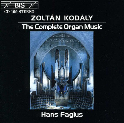 the album cover for HANS FAGIUS - Complete Organ Music