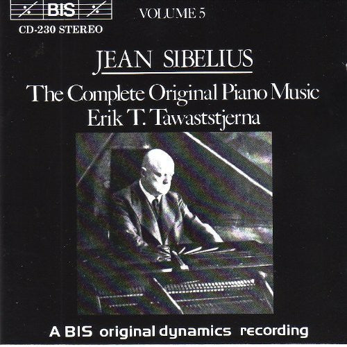 the album cover for Erik T. Tawaststjerna - Piano Works 5