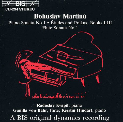 ボフスラフ・マルティーヌー - ピアノ・ソナタ 1 (CD)
