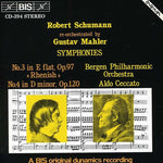 the album cover for Aldo Ceccato - Symphonies 3 & 4