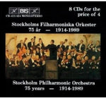 ストックホルム・フィルハーモニー管弦楽団 - 75年：1914-1989（CD）
