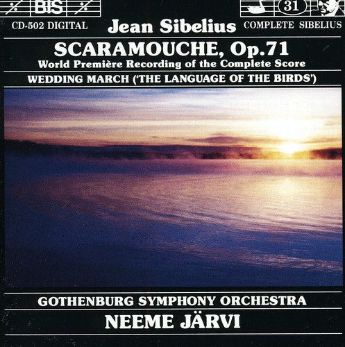 the album cover for Neeme JÃ¤rvi - Scaramouche