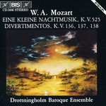the album cover for Drottningholm Baroque Ensemble - Serenade in G