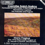 the album cover for HANS FAGIUS - Organ Works