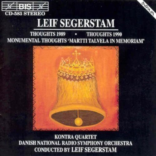 the album cover for Leif Segerstam - Thoughts 1989 / Thoughts 1990 / Monomental Thought