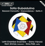 the album cover for Harri Ahmas - Concerto for Bassoon & Low Strings