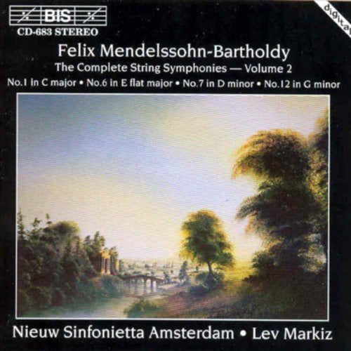 the album cover for Lev Markiz - Complete String Symphonies 2