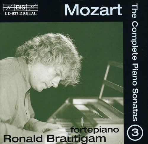 the album cover for Ronald Brautigam - Complete Piano Sonatas 3