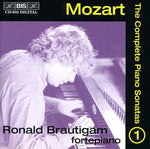 the album cover for Ronald Brautigam - Complete Piano Sonatas