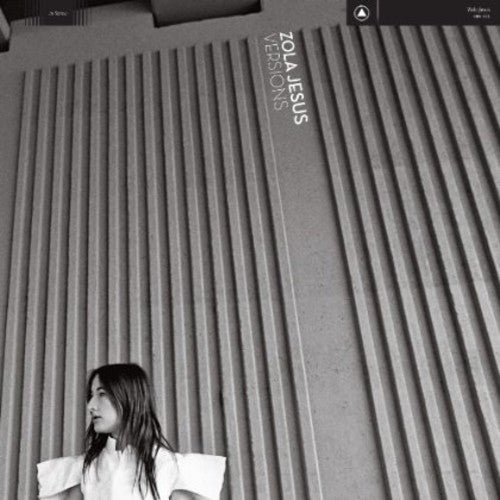 the album cover for Zola Jesus, JG Thirwell and Mivos Quartet - Versions