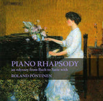 the album cover for ROLAND PONTINEN - Piano Rhapsody