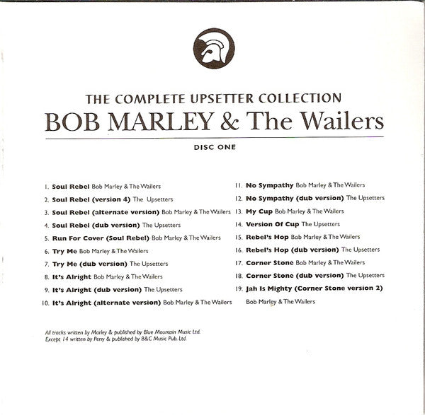Bob Marley & The Wailers : The Complete Upsetter Collection (6xCD, Comp + Box)