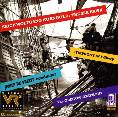the album cover for Respighi/Strauss/Lutoslawski - Suite from Sea Hawk Symphony in F Sharp