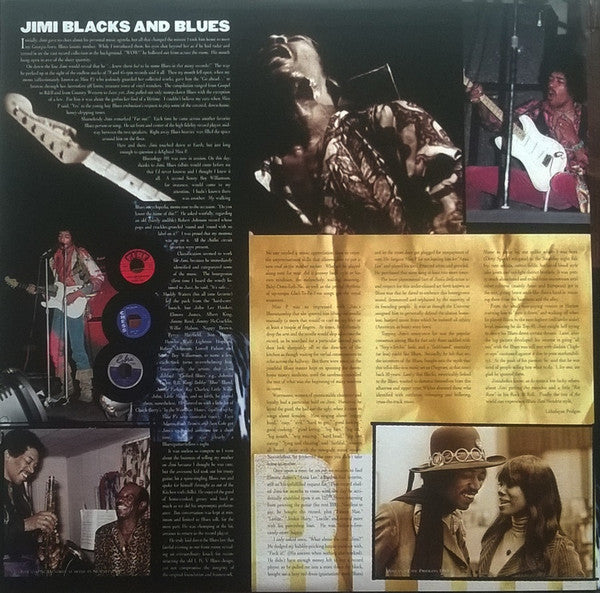 Jimi Hendrix : Martin Scorsese Presents The Blues (2xLP, Comp, RM, Hea)