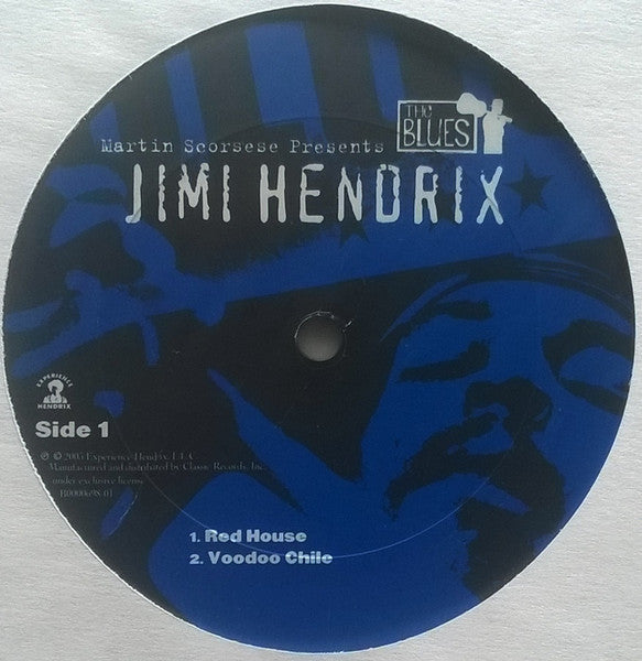 Jimi Hendrix : Martin Scorsese Presents The Blues (2xLP, Comp, RM, Hea)
