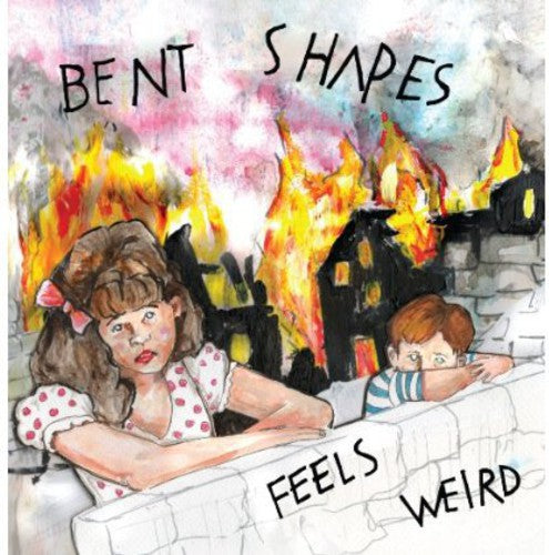 the album cover for Bent Shapes - Feels Weird