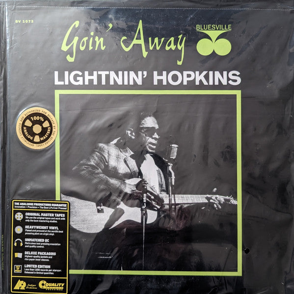 Lightnin' Hopkins : Goin' Away (LP, Album, Ltd, RE, RP, 180)