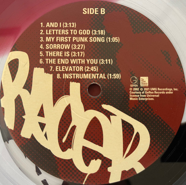 Box Car Racer : Box Car Racer (LP, Album, Ltd, RE, Red)