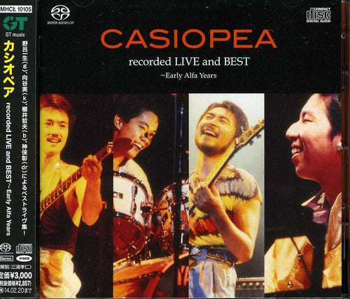 the album cover for Casiopea - Recorded Live & Best Early Alfa Years (Jpn) [Remastered]