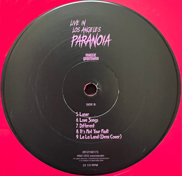 Maggie Lindemann : Paranoia Live In Los Angeles(LP, EP, Ltd, Pin)