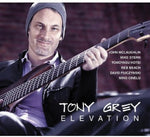 the album cover for Tony Grey - Elevation