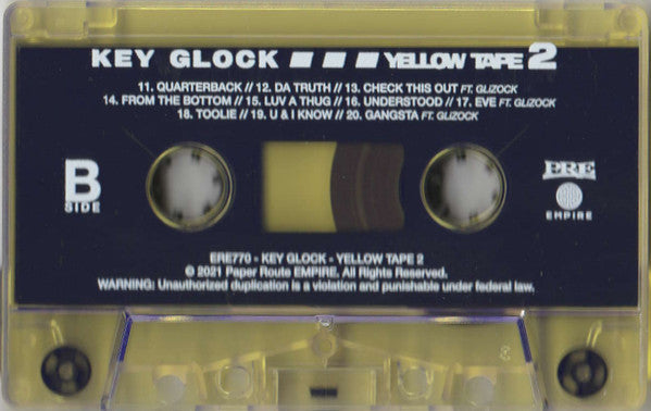 Key Glock : Yellow Tape 2 (Cass, Mixtape)