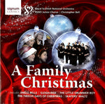the album cover for The Royal Scottish National Orchestra Junior Chorus - Family Christmas
