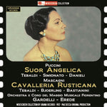 the album cover for Giacomo Puccini - Suor Angelica Cavalleria Rustican