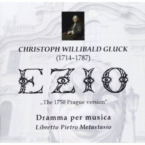the album cover for Jiri Petrdlik - Ezio: 1750 Prague Version