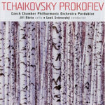the album cover for Leos Svarovsky - Tchaikovsky Prokofiev