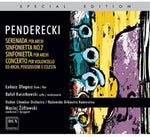 the album cover for Penderecki / Dlugosz / Radom Chamber Orchestra - Works for String Orchestra