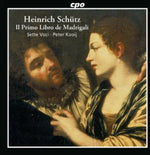 the album cover for Peter Kooij - Italienische Madrigale Op 1