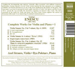 the album cover for Ilya Poletaev - Complete Works for Violin & Piano