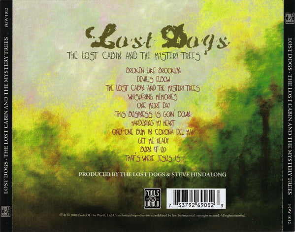 Lost Dogs : The Lost Cabin And The Mystery Trees (CD, Album)
