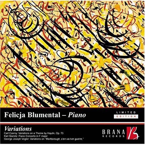 the album cover for Czerny / Felicja Blumental - Variations