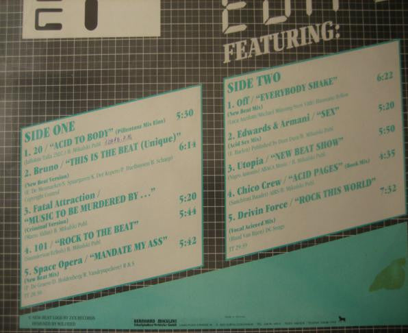 Various : New Beat - Edit 2 (LP, Comp)