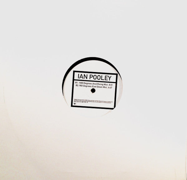 Ian Pooley : 900 Degrees (12")