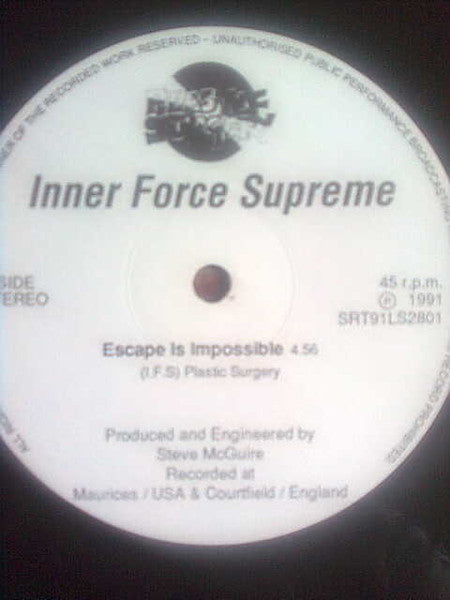 Inner Force Supreme : Escape Is Impossible (12")