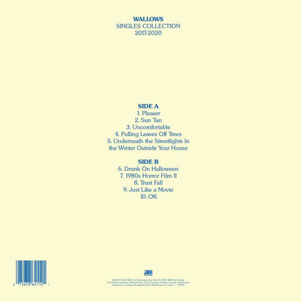 Wallows : Singles Collection 2017-2020 (LP, RSD, Comp, Ltd, Blu)