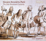 the album cover for Luca Guglielmi - Late Keyboard Sonatas