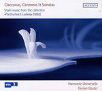the album cover for Florian Deuter - Ciacconas & Canzonas & Sonatas