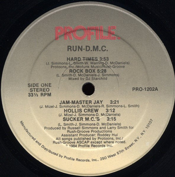 Run-DMC : Run-D.M.C. (LP, Album)