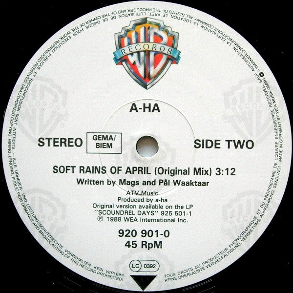 a-ha : Stay On These Roads (Extended Remix) (12", Maxi)