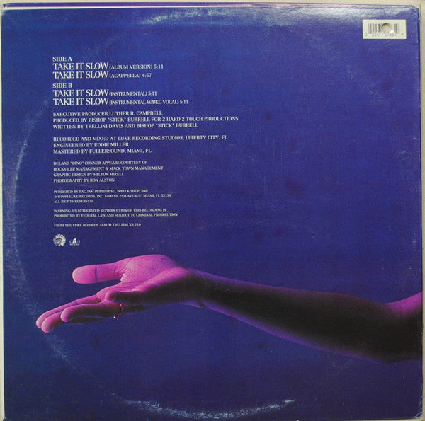 Trellini : Take It Slow (12", Promo)