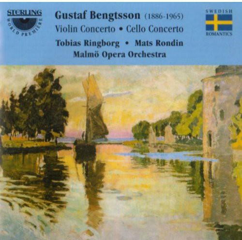 the album cover for Tobias Ringborg - Violin Concerto / Cello Concerto