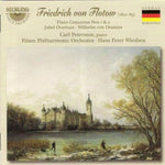 the album cover for Carl Petersson - Piano Ctos 1 & 2