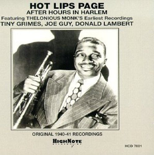 Hot Lips Page - Después de hora en Minton's (CD)