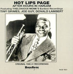 Hot Lips Page - Después de hora en Minton's (CD)
