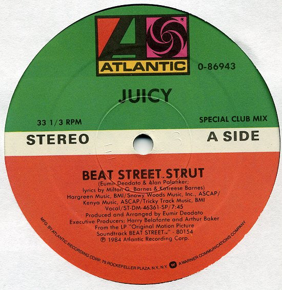 Juicy : Beat Street Strut (12")