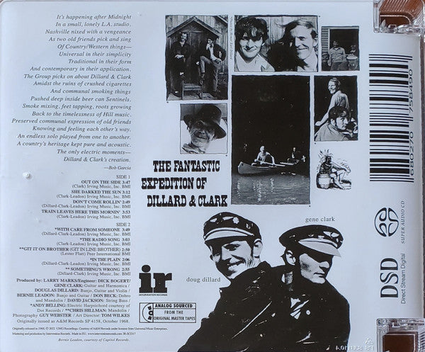 Dillard & Clark : The Fantastic Expedition Of Dillard & Clark (SACD, Hybrid, Album, M/Print, RM)